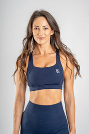 Level Up SCULPT športni modrc, midnight blue