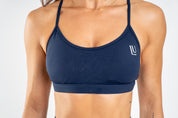 Level Up SLIM športni modrc, midnight blue