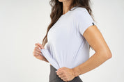 Timeless Crop T-shirt Soft lilac