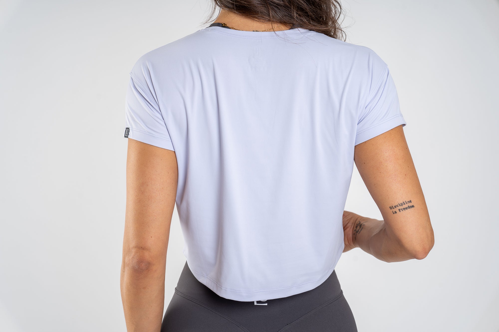 Timeless Crop T-shirt Soft lilac