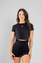 Timeless Crop T-shirt Black