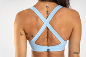Level Up SCULPT športni modrc, sky blue