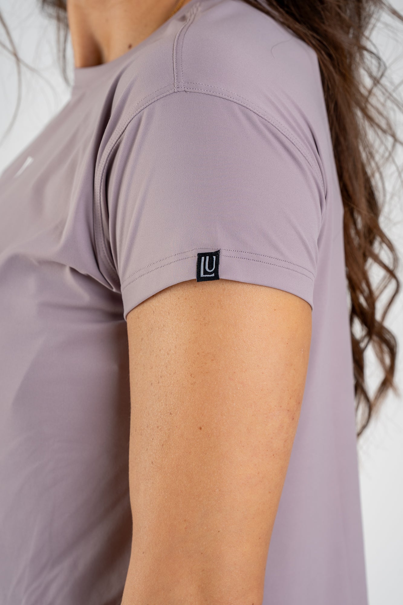 Timeless Crop T-shirt Dusty violet