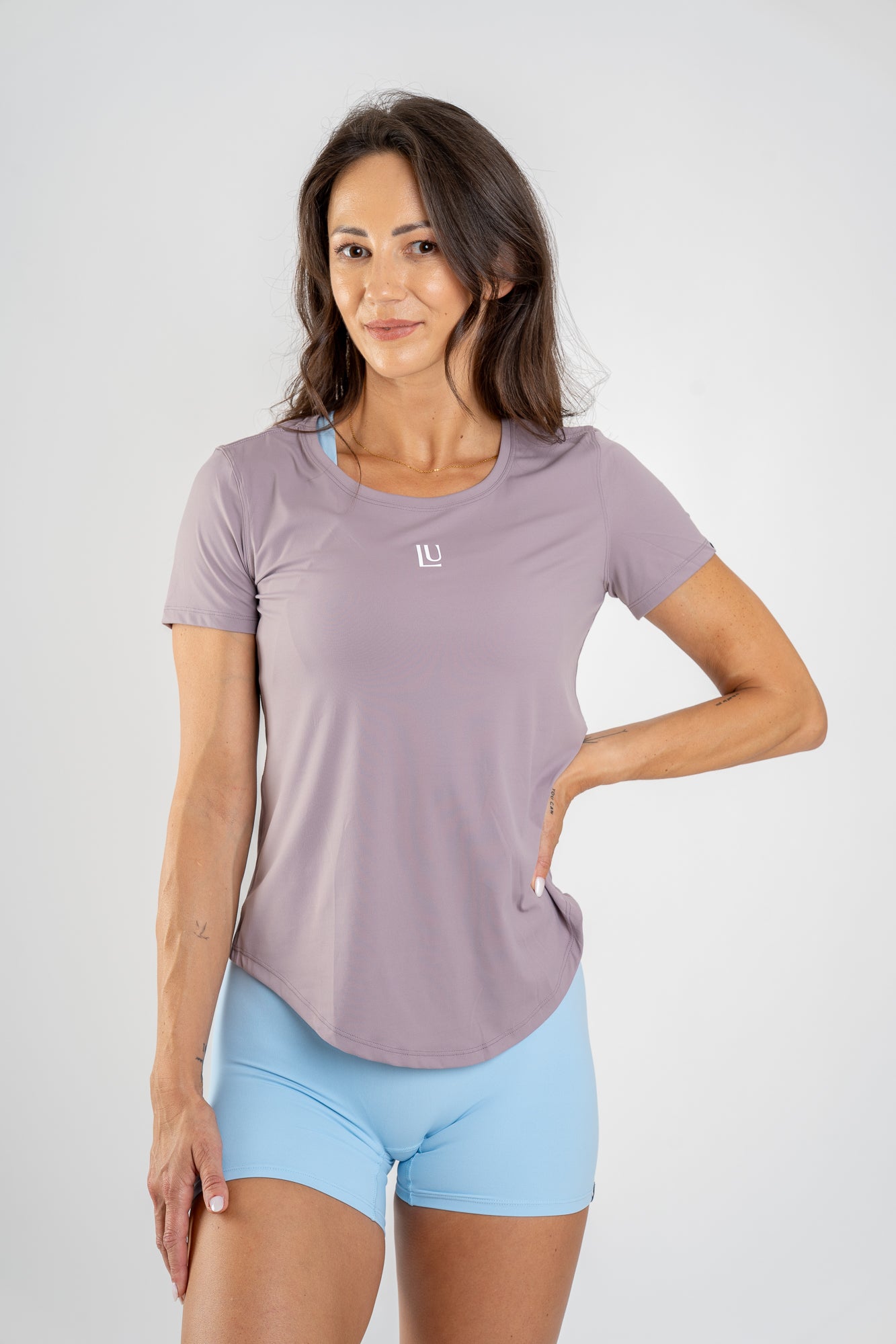 Timeless majica, dusty violet