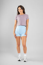 Timeless Crop T-shirt Dusty violet