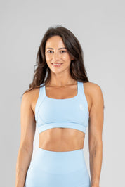 Level Up SCULPT športni modrc, sky blue
