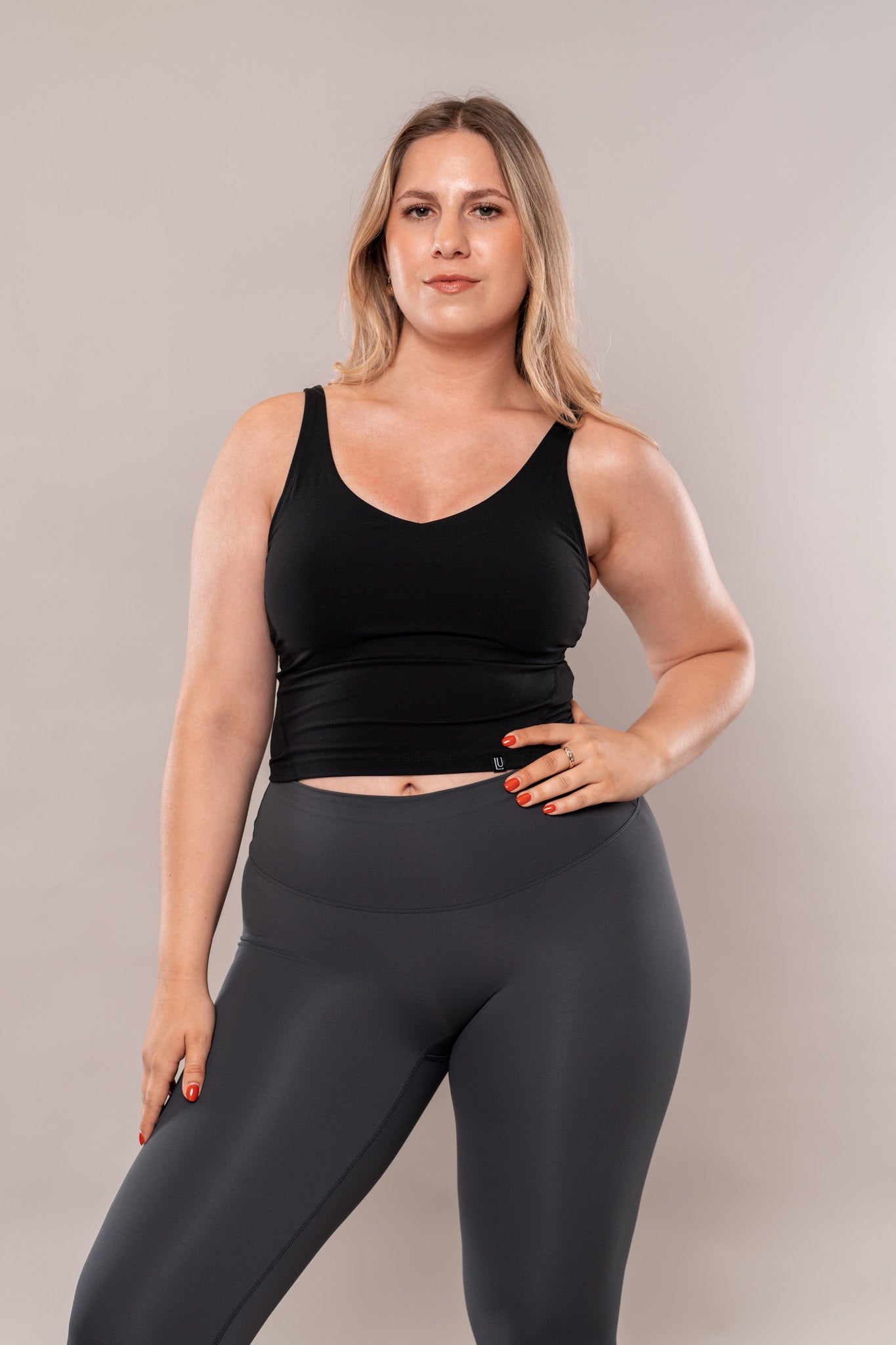 Timeless Tank Top 2v1 Black 