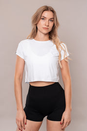Crop Majica White