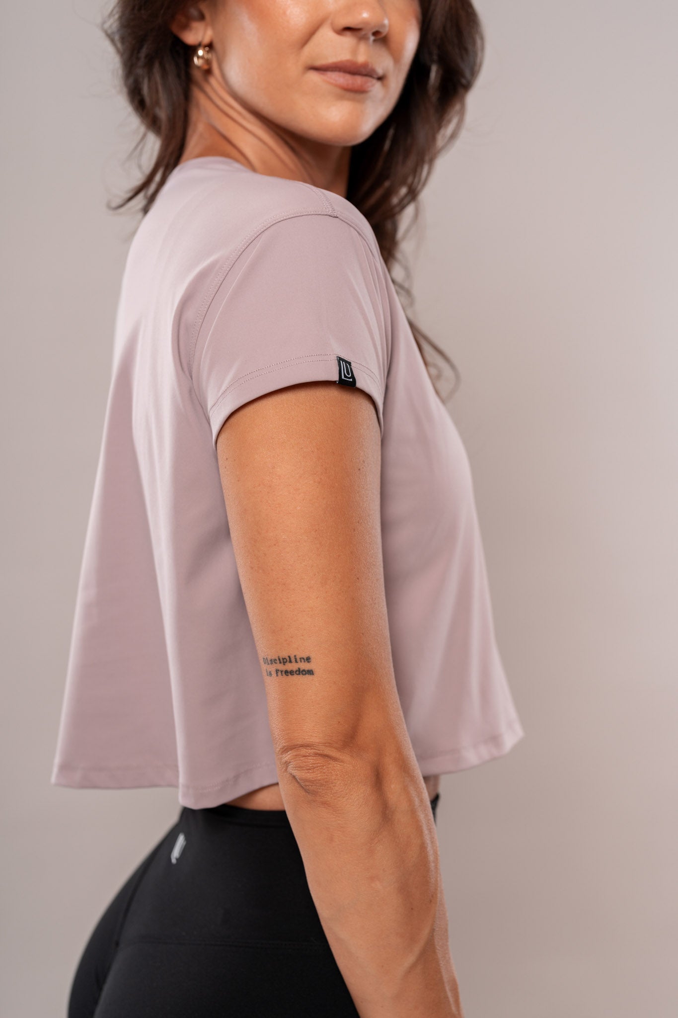 Crop Majica Violet
