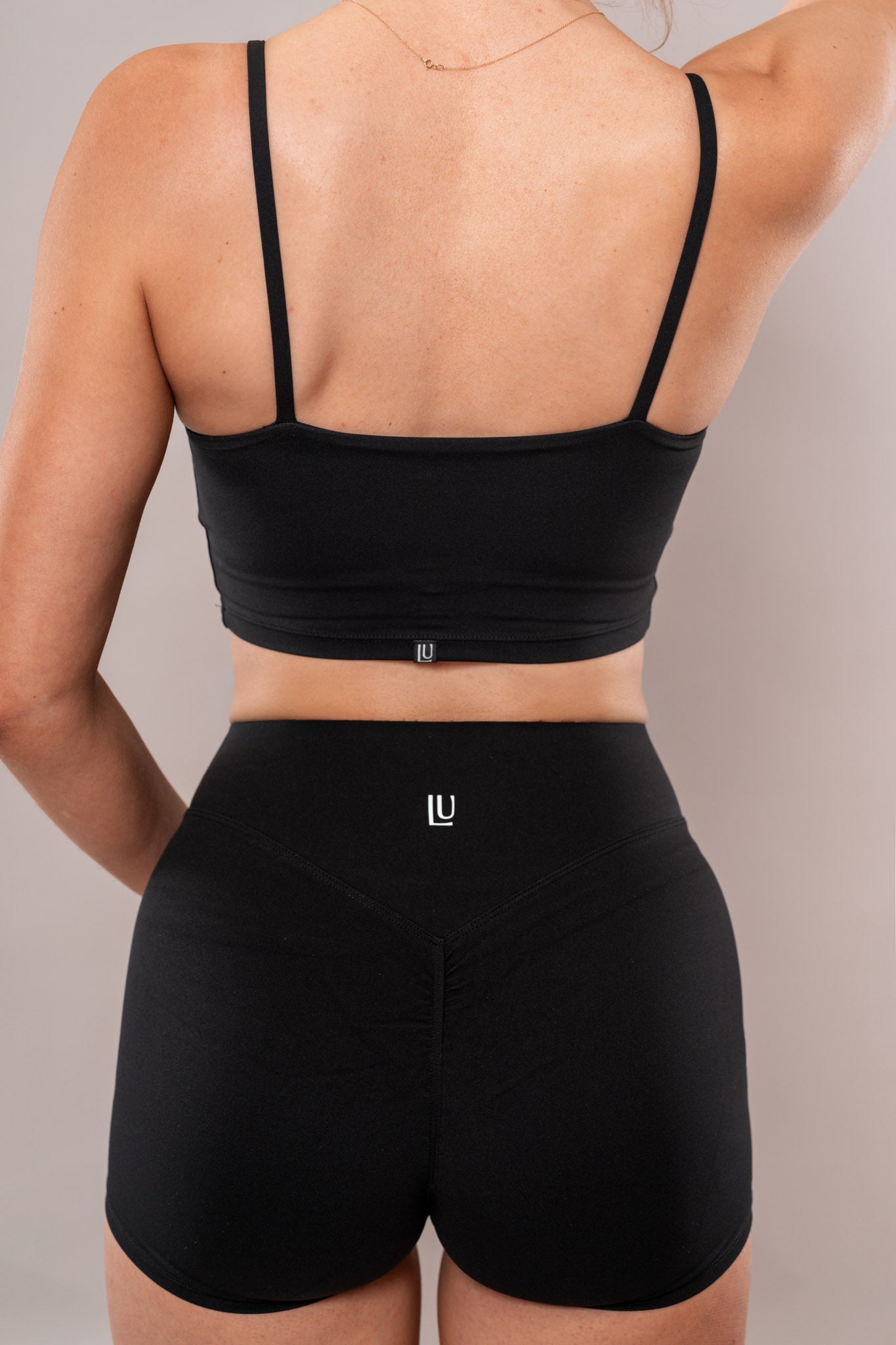 Level Up Light Sports Bra Black