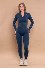 Lift Up Jacket Petrol Blue