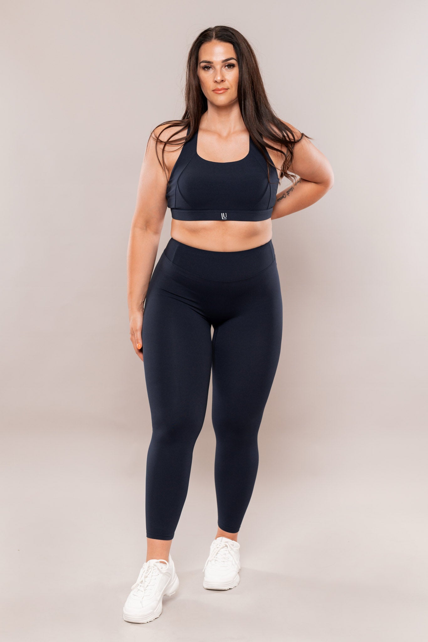 Level Up Sculpt Sports Bra Midnight blue