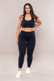 Level Up Sculpt Sports Bra Midnight blue