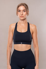 Level Up Sculpt Sports Bra Midnight blue