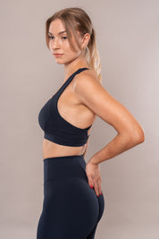 Level Up Sculpt Sports Bra Midnight blue