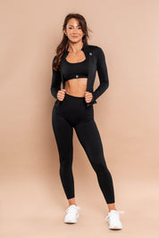 Lift Up Jacket Black