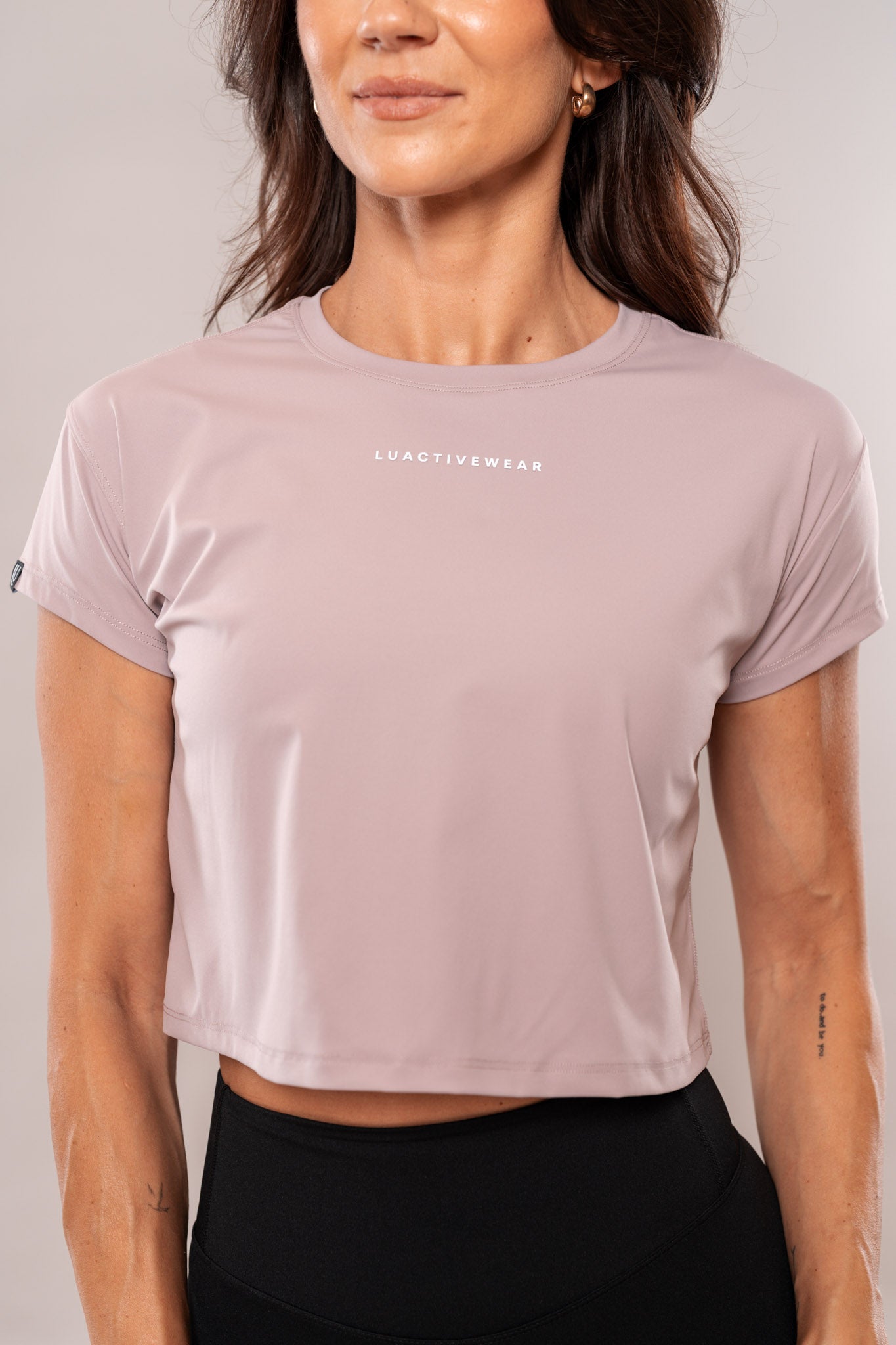Crop Majica Violet