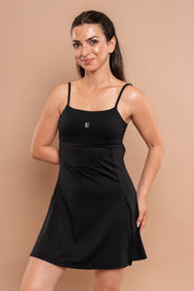 Sport Dress With Shorts Black