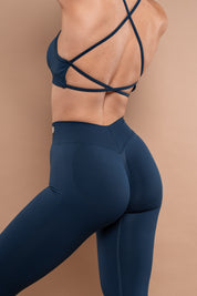 Lift Up Sports Bra Petrol Blue