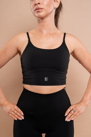 Level Up Light Sports Bra Black