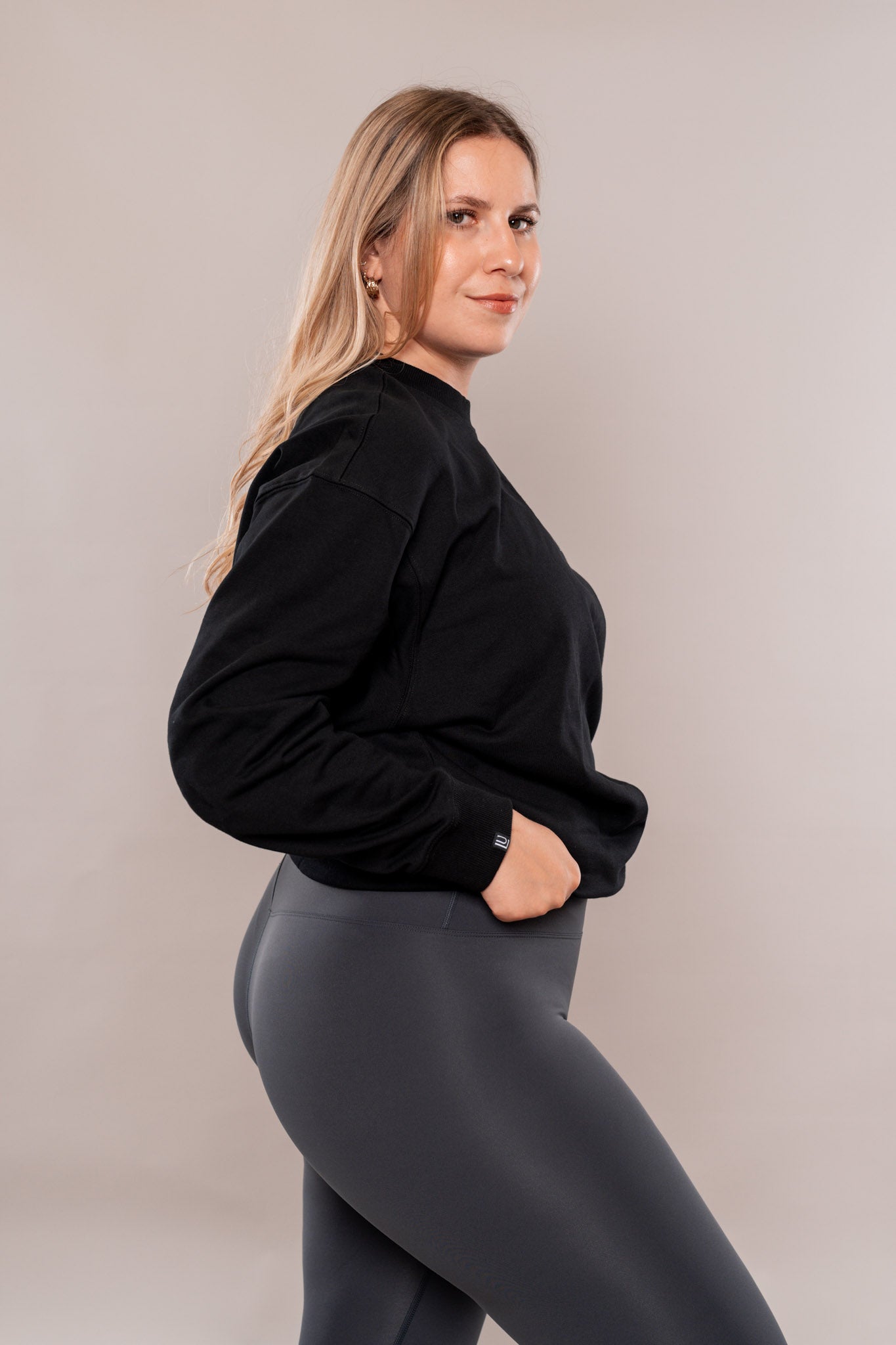Oversize Hoodie Black