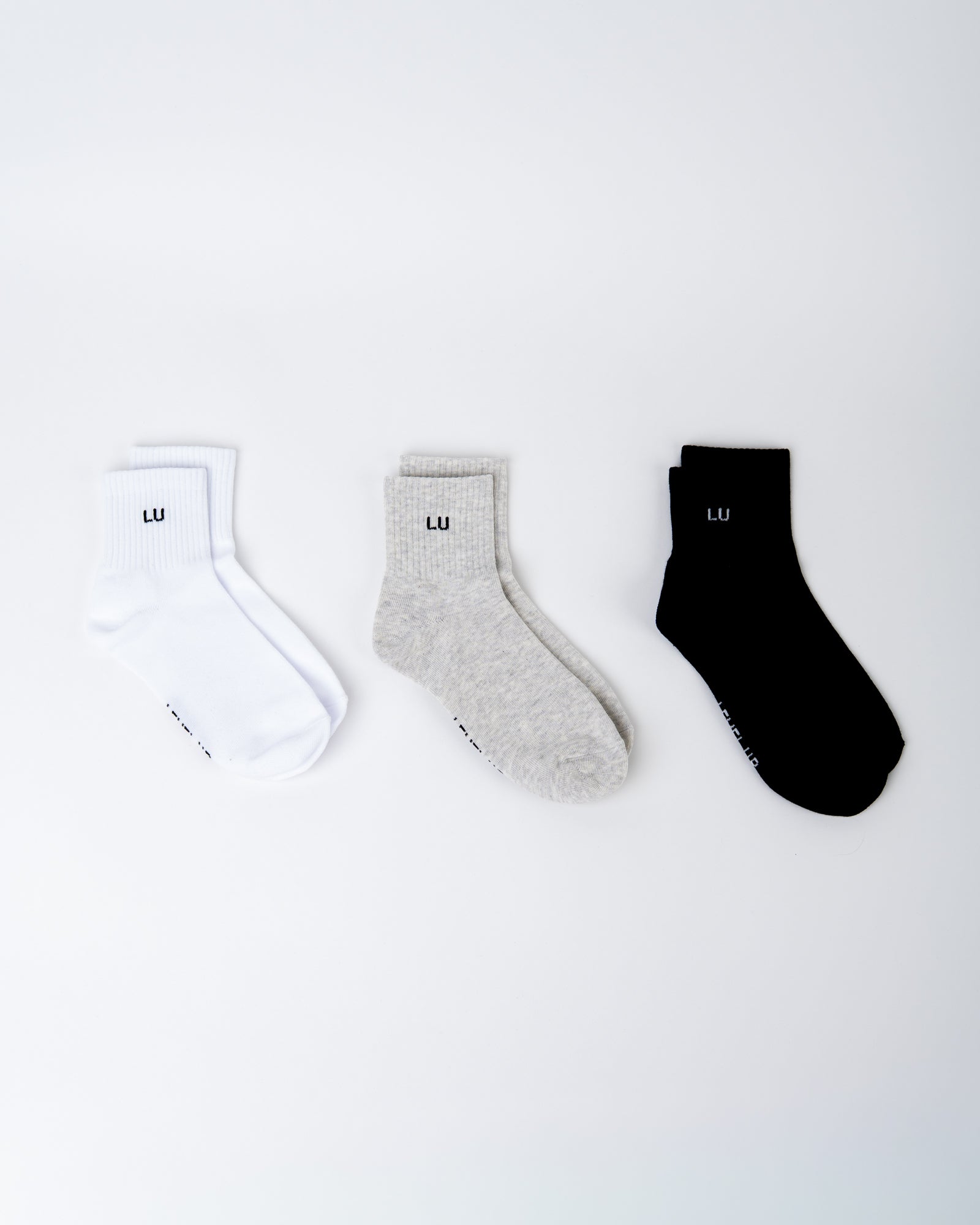 Socks Mid cut White