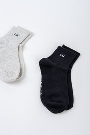 Socks Mid cut Black