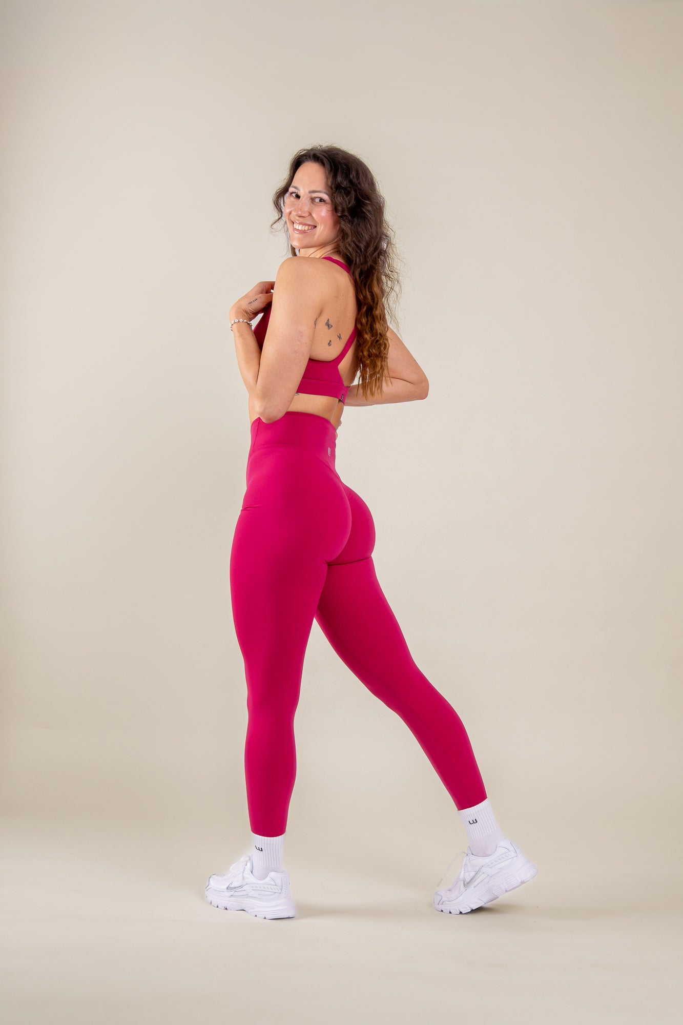 Level Up Leggins Cherry
