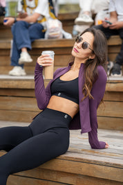 Lift Up Jacket Power  Plum